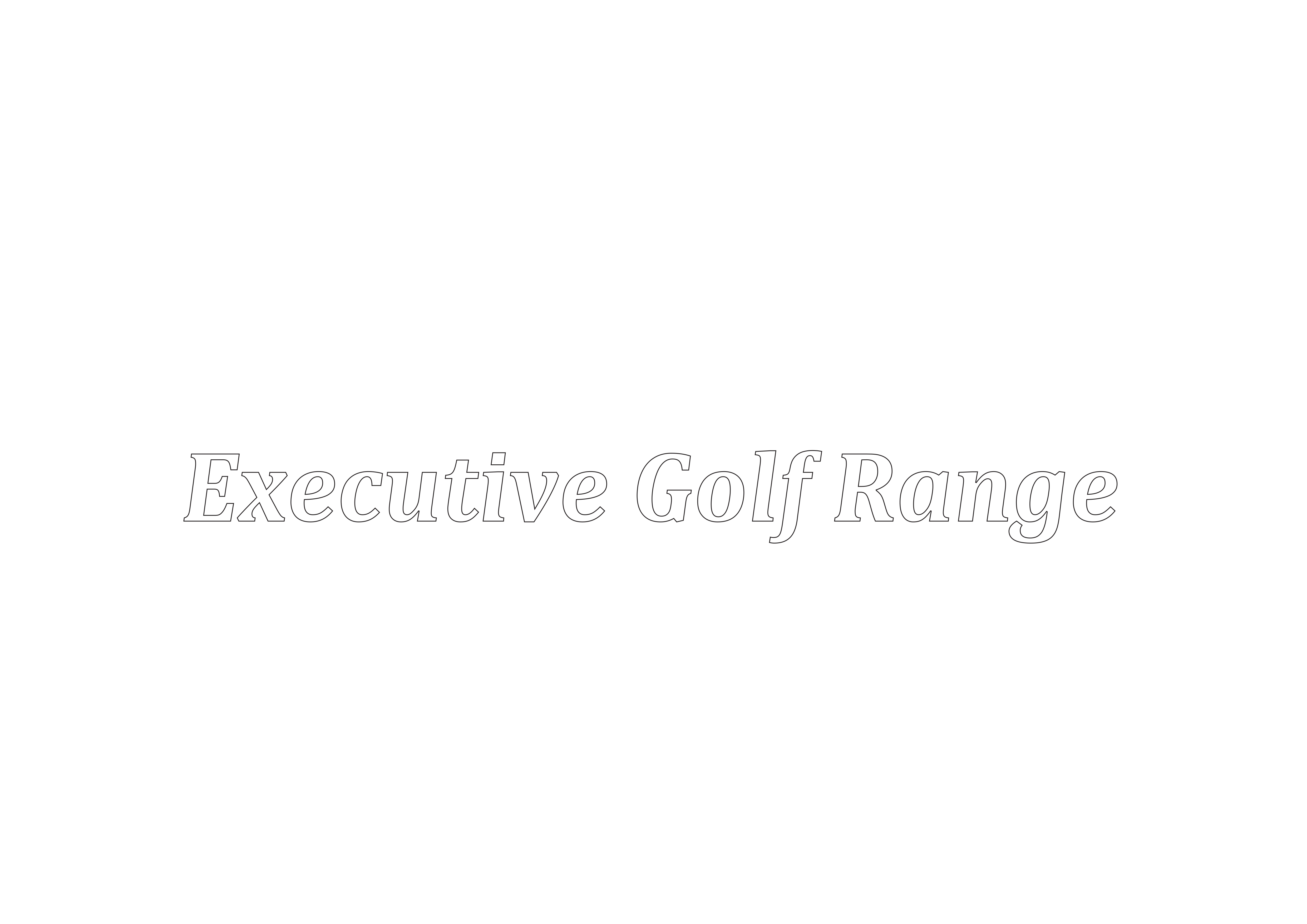 Executive Golf Range